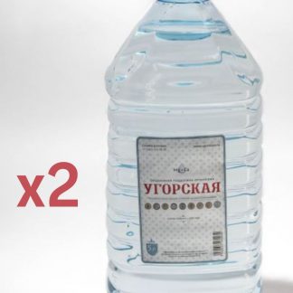 Вода природная минеральная столовая "Угорская" негазированная 5 л. 2шт.